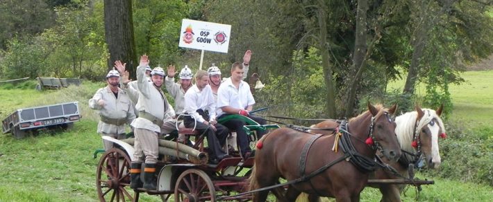 Udział w regionalnych Zawodach Sikawek Konnych