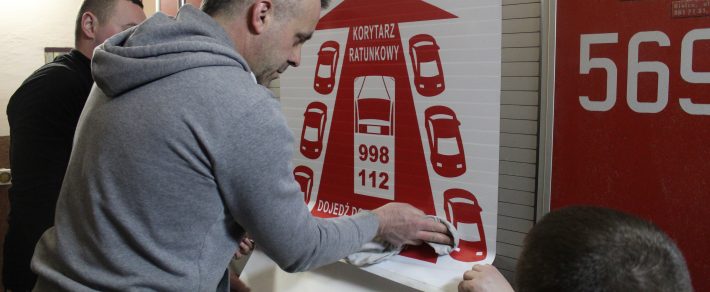 “Korytarz życia” – nasi strażacy przypominają!