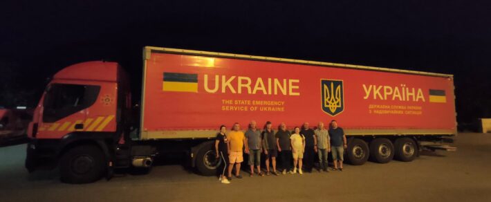 Dary z Niemiec pojechały na Ukrainę.