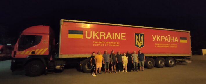 Dary z Niemiec pojechały na Ukrainę.