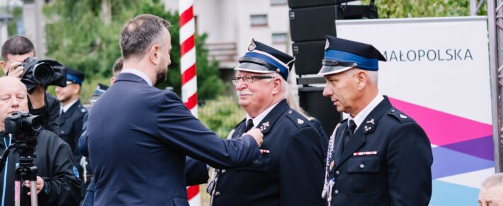 135lat OSP – medale i wyróżnienia.